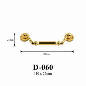 Kích thước Phụ kiện giỏ nhựa D-060