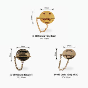 Kích thước Phụ kiện giỏ nhựa D-080