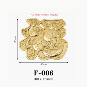 Kích thước Phụ kiện giỏ nhựa F-006