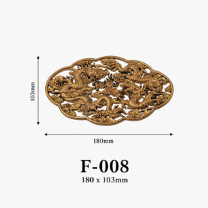 Kích thước Phụ kiện giỏ nhựa F-008