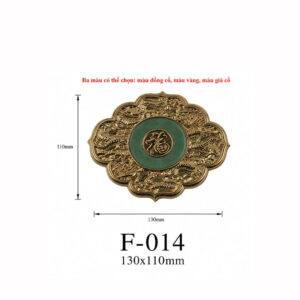 Kích thước Phụ kiện giỏ nhựa F-014
