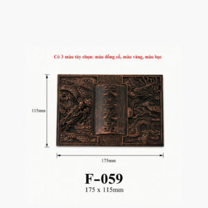 Kích thước Phụ kiện giỏ nhựa F-059