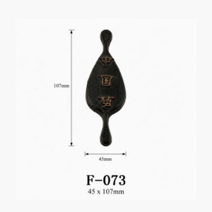 Kích thước Phụ kiện giỏ nhựa F-073