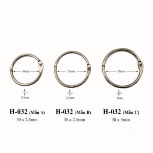 Kích thước Phụ kiện giỏ nhựa H-032 (phiên bản 1)