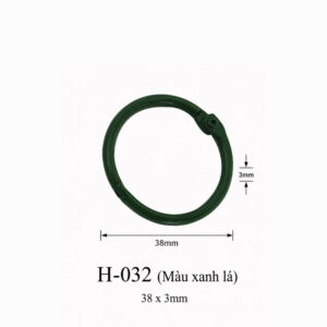 Kích thước Phụ kiện giỏ nhựa H-032 (phiên bản 2)