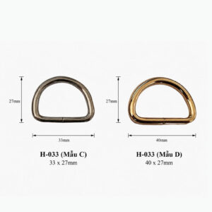 Kích thước Phụ kiện giỏ nhựa H-033 (phiên bản 2)