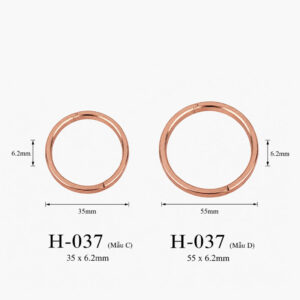Kích thước Phụ kiện giỏ nhựa H-037 (phiên bản 2)
