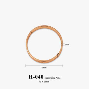 Kích thước Phụ kiện giỏ nhựa H-040