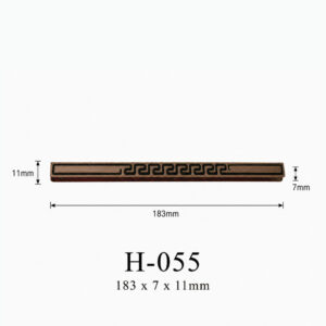 Kích thước Phụ kiện giỏ nhựa H-055