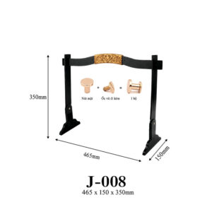 Kích thước Khung quai giỏ J-008