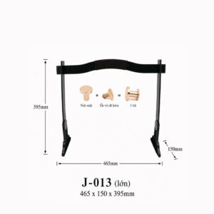 Kích thước Quai giỏ nhựa hai kích thước J-013 (phiên bản 2)