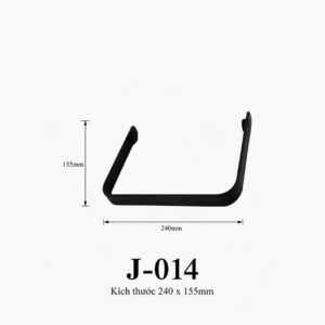 Kích thước Quai giỏ chữ U J-014
