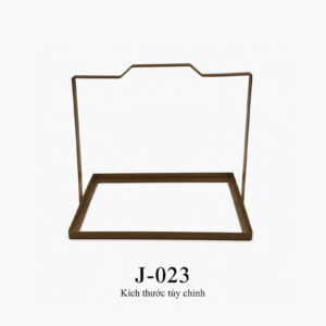 Kích thước Khung giỏ đế chữ nhật J-023