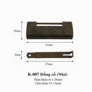 Kích thước Phụ kiện giỏ nhựa K-007 (phiên bản 3)