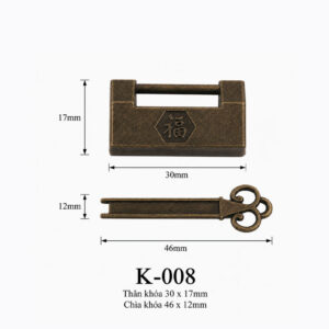 Kích thước Phụ kiện giỏ nhựa K-008