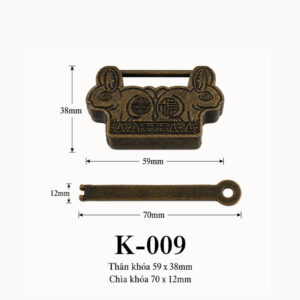 Kích thước Phụ kiện giỏ nhựa K-009 (phiên bản 2)