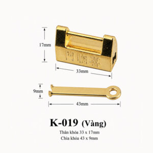 Kích thước Phụ kiện giỏ nhựa K-019 (phiên bản 2)