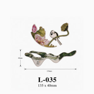 Kích thước Phụ kiện giỏ nhựa L-035