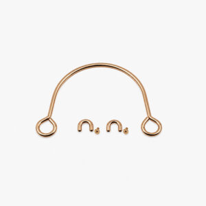 Tay cầm hộp quà kim loại B-080-1 kích thước 165 × 112 mm